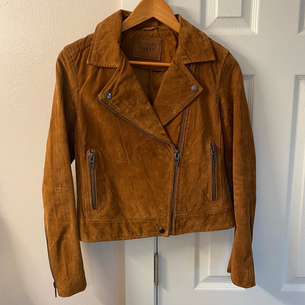 Blank NYC Camel Suede jacket